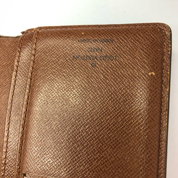 Louis Vuitton Brown Monogram Wallet flaws rehab - Picture 13 of 16
